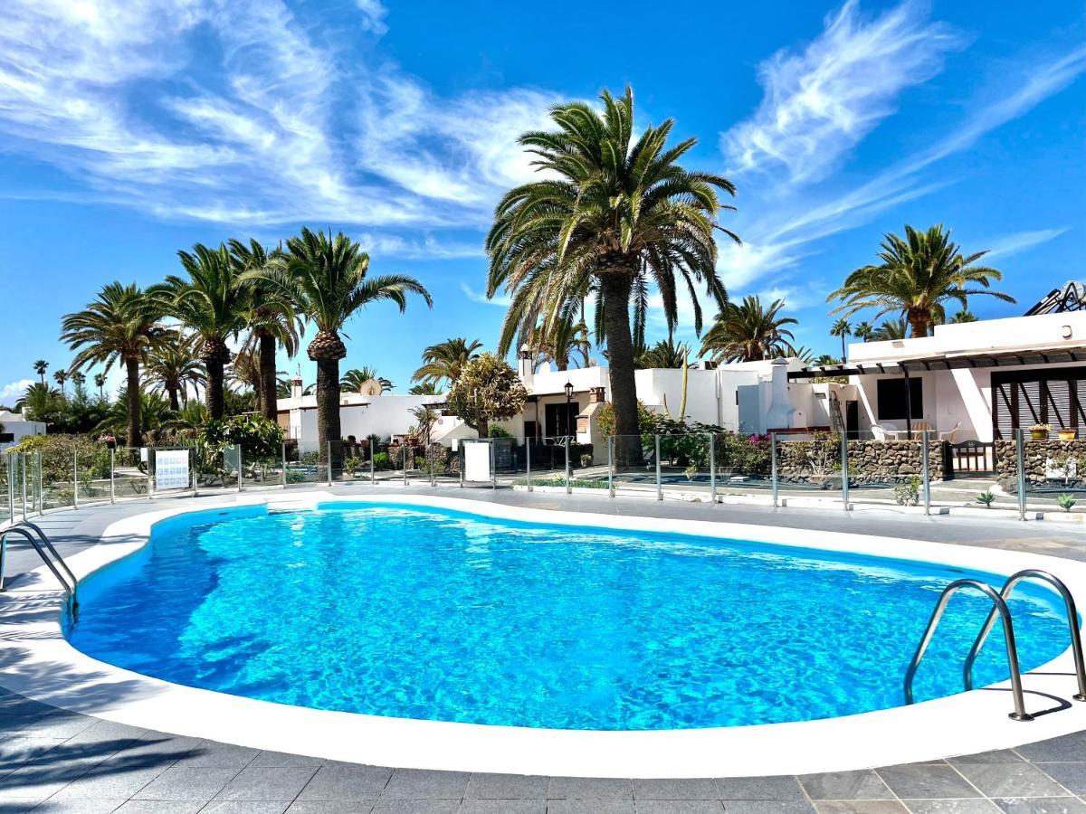 Terracitas 3 Hiru , Coqueto Bungalow Con Ac , Terraza Y Piscina Comunitaria Playa Blanca  Luaran gambar
