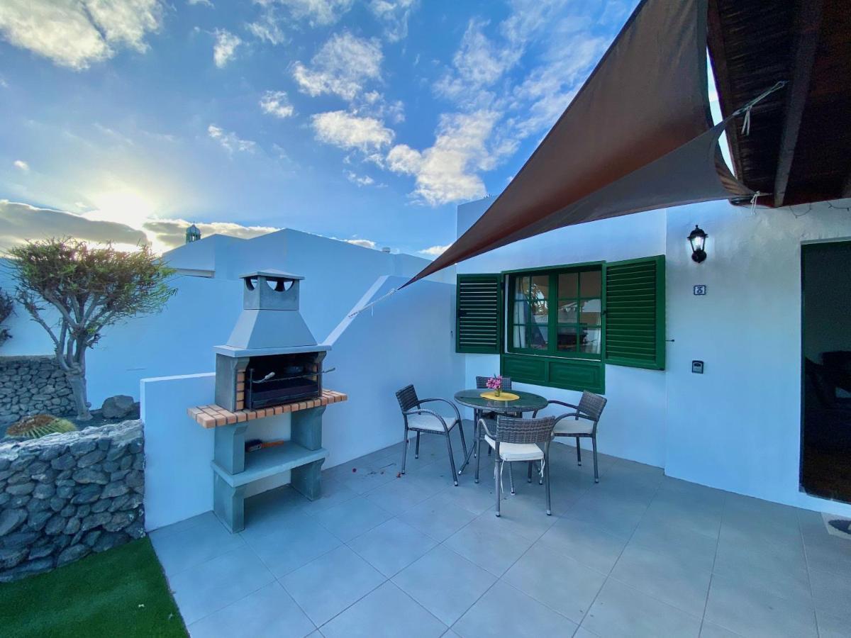 Terracitas 3 Hiru , Coqueto Bungalow Con Ac , Terraza Y Piscina Comunitaria Playa Blanca  Luaran gambar